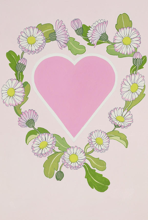 Flower Painting - Daisy Valentine by Lavinia Hamer