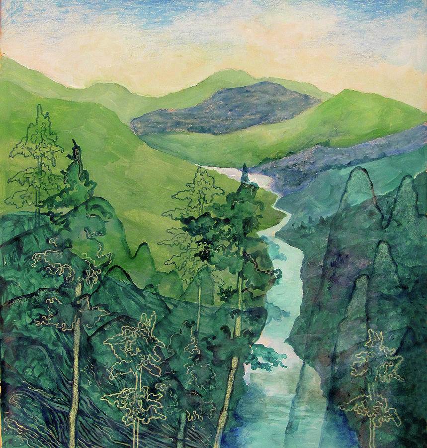 Dakota Painting by James Huntley