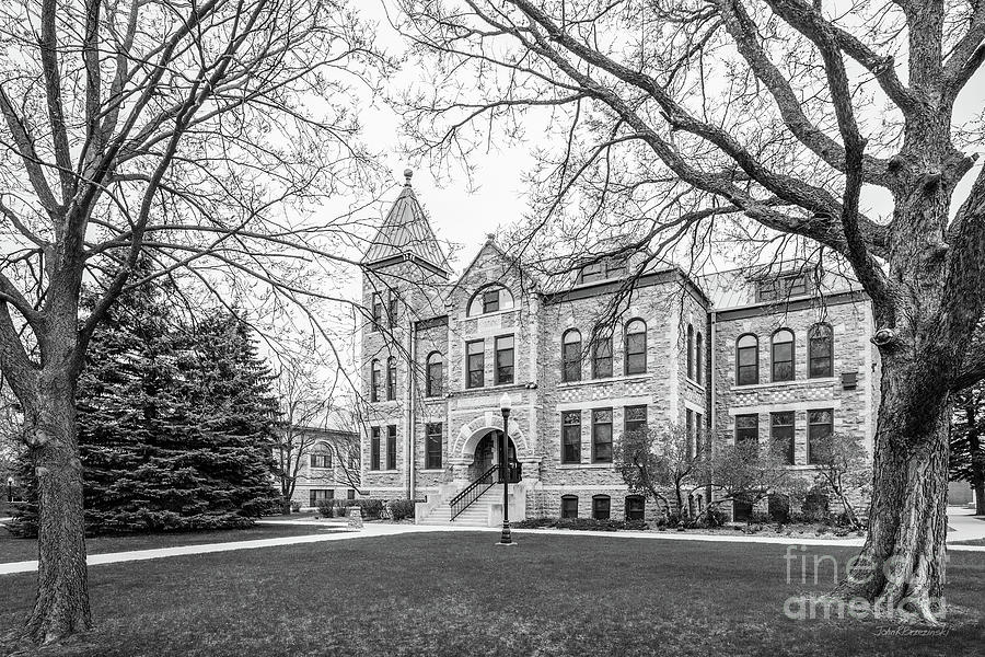 Madison Photograph - Dakota State University Beadle Hall  by University Icons