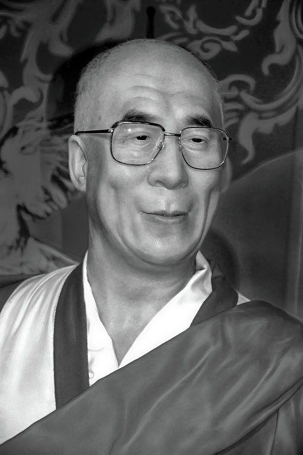 Dalai Lama Photograph - Dalai Lama by Miroslava Jurcik