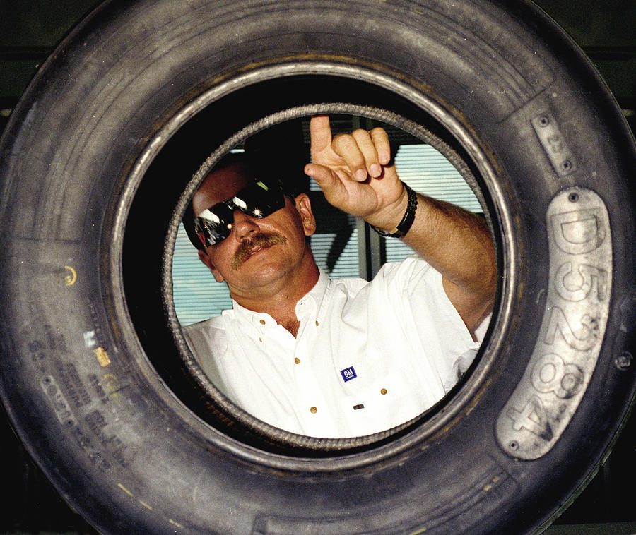Tampa Photograph - Dale Earnhardt The Intimidator  by Jeff  Young