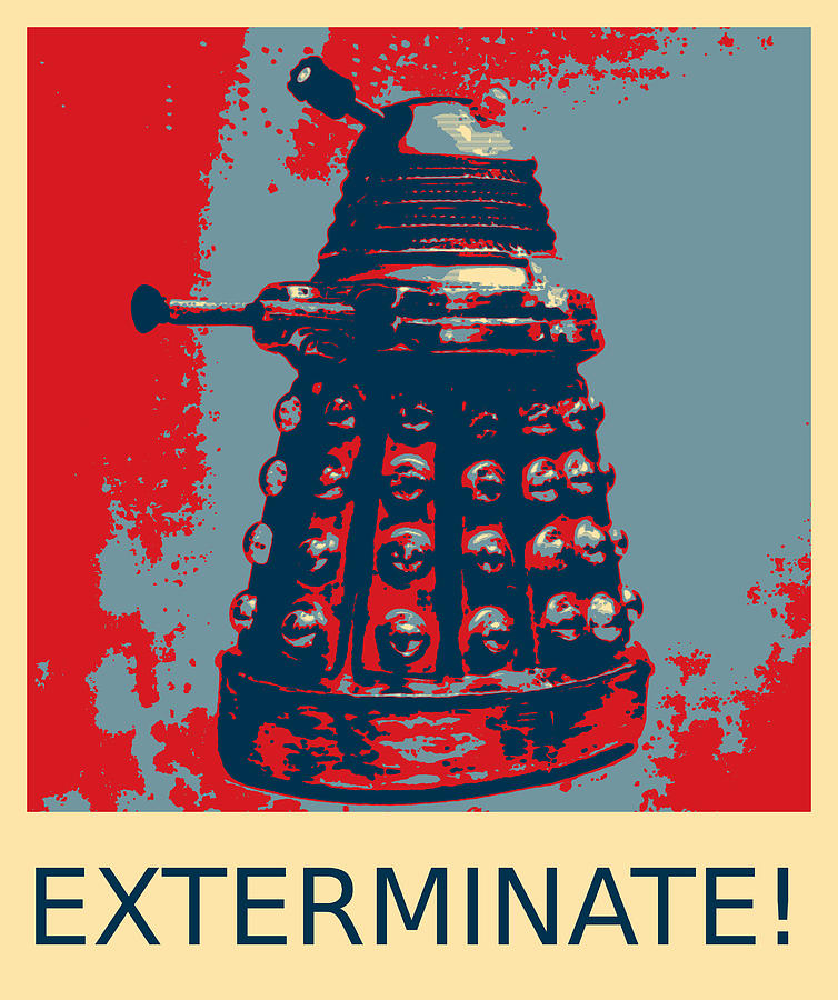 Dalek - Exterminate Photograph by Richard Reeve