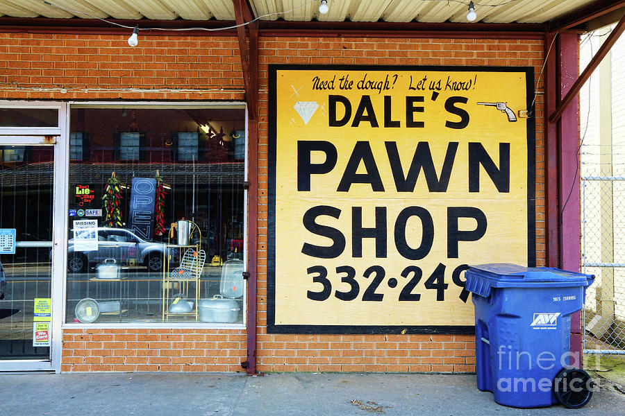 Dales Pawn Shop Breaux Shop  Photograph by Chuck Kuhn