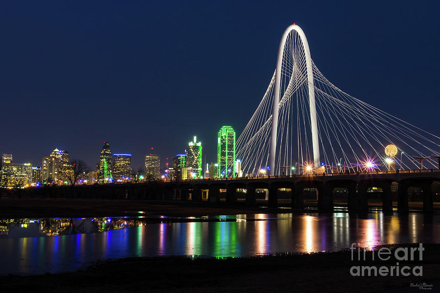 Dallas Bridge View Photograph by Jennifer White