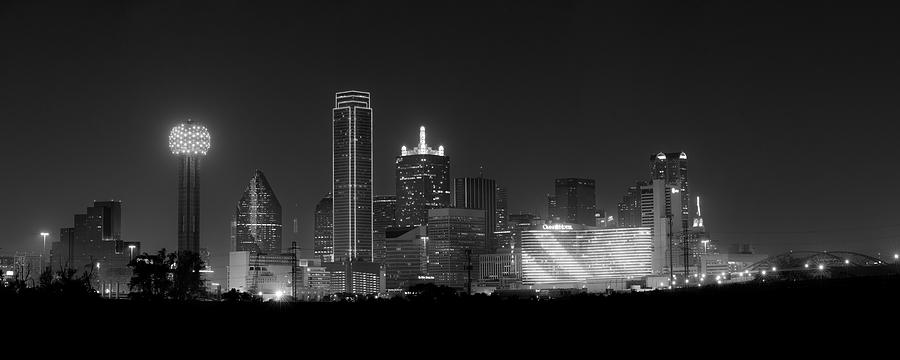 Dallas BW Photograph by David Downs