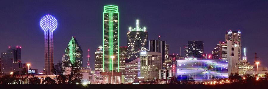 Dallas City Skyline Photograph by Frozen in Time Fine Art Photography