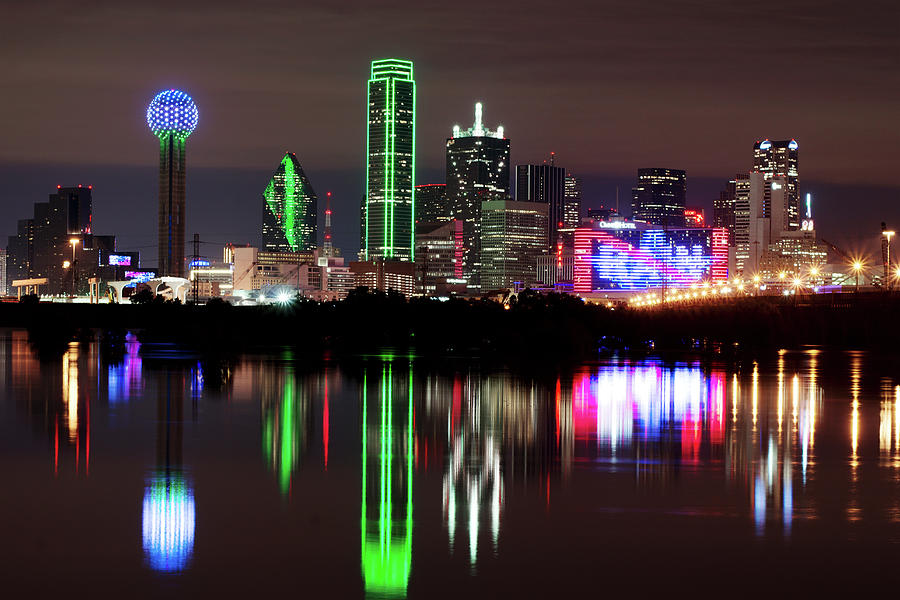 Dallas No More Rain Skyline V3 Photograph by Rospotte Photography ...