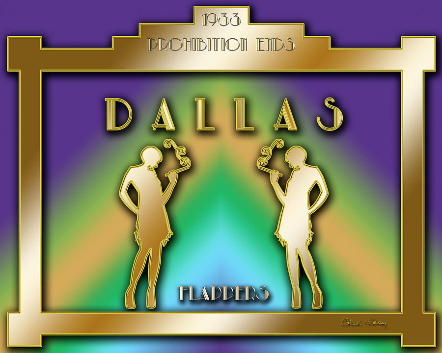 Dallas Prohibition Digital Art by Chuck Staley