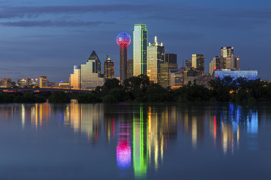 Dallas Reflection Photograph by Ronald Acord | Fine Art America