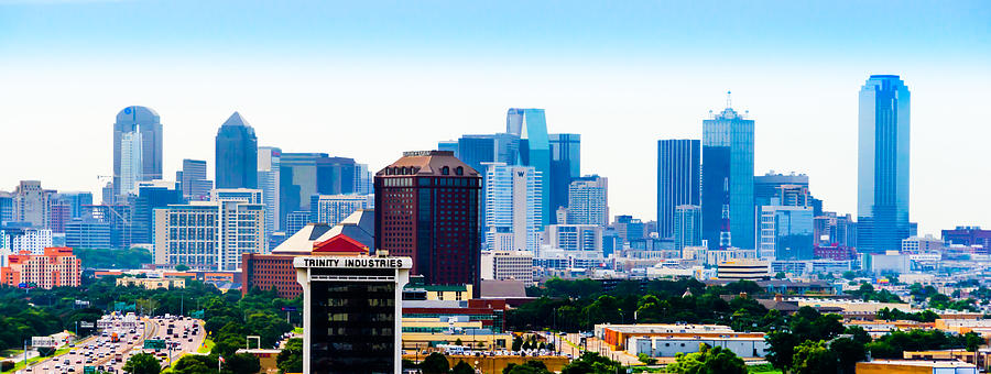 Dallas Skyline Photograph by Robert Hurst