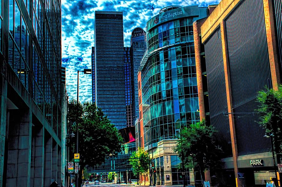 Dallas Street View Photograph by Diana Mary Sharpton
