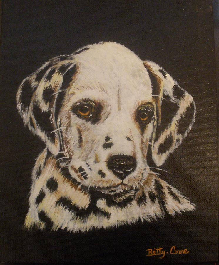 Dalmation Painting by Betty-Anne McDonald