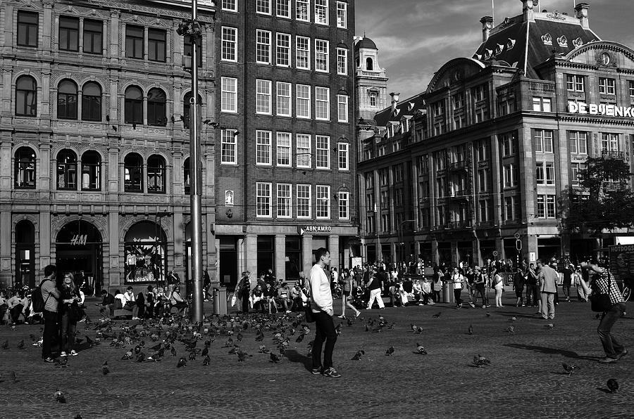 Dam Square Amsterdam Photograph by Aidan Moran