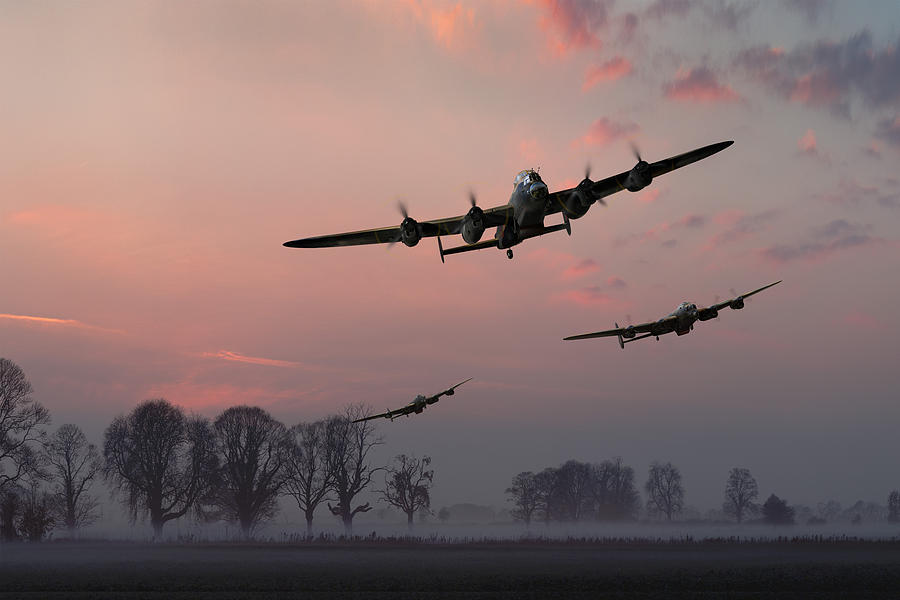 Dambusters departing Photograph by Gary Eason