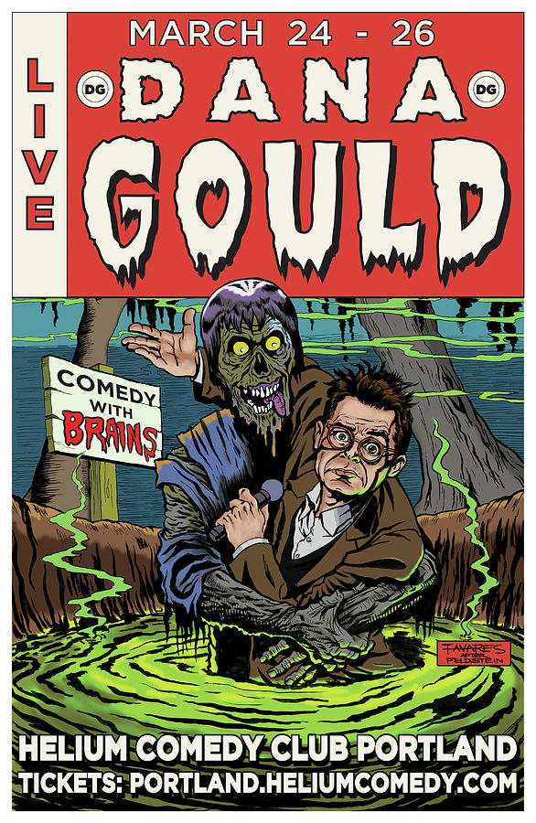 Dana Gould at the Helium Comedy Club by Mark Tavares Dana Gould at the Helium Comedy Club by Mark Tavares