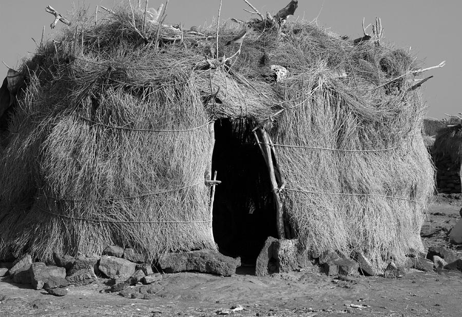 Danakil Settlement, East Africa Photograph by Aidan Moran
