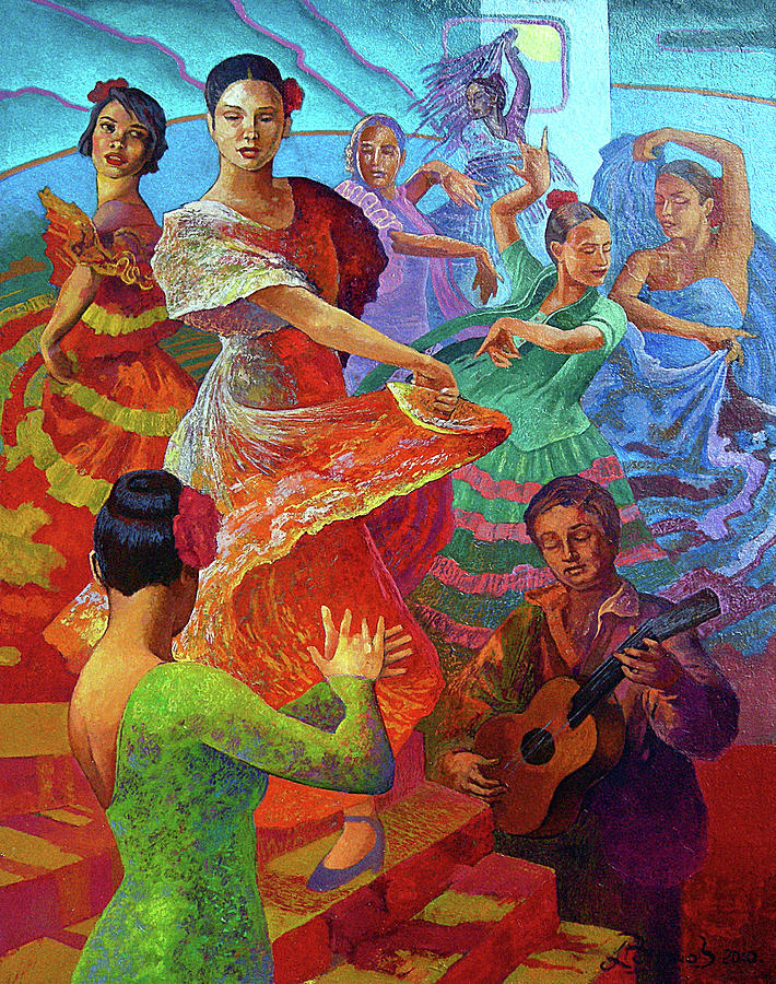 Dance Painting by Alexander Vutianov - Fine Art America