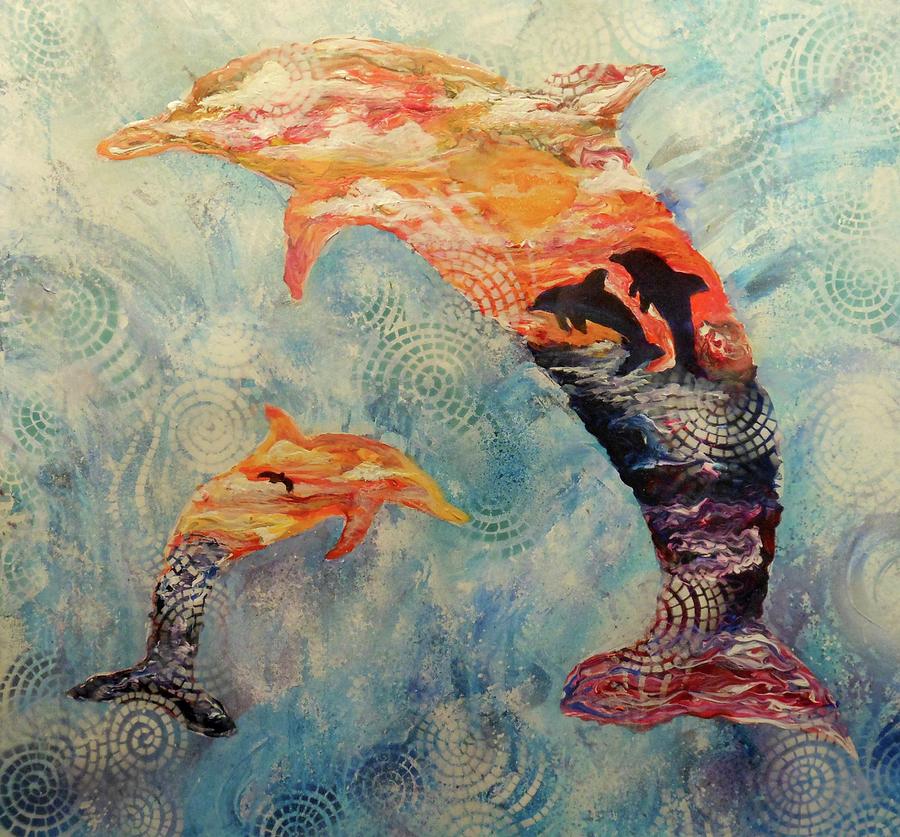 Dance at Dawn Dolphin by Pam Halliburton Dance at Dawn Dolphin by Pam Halliburton