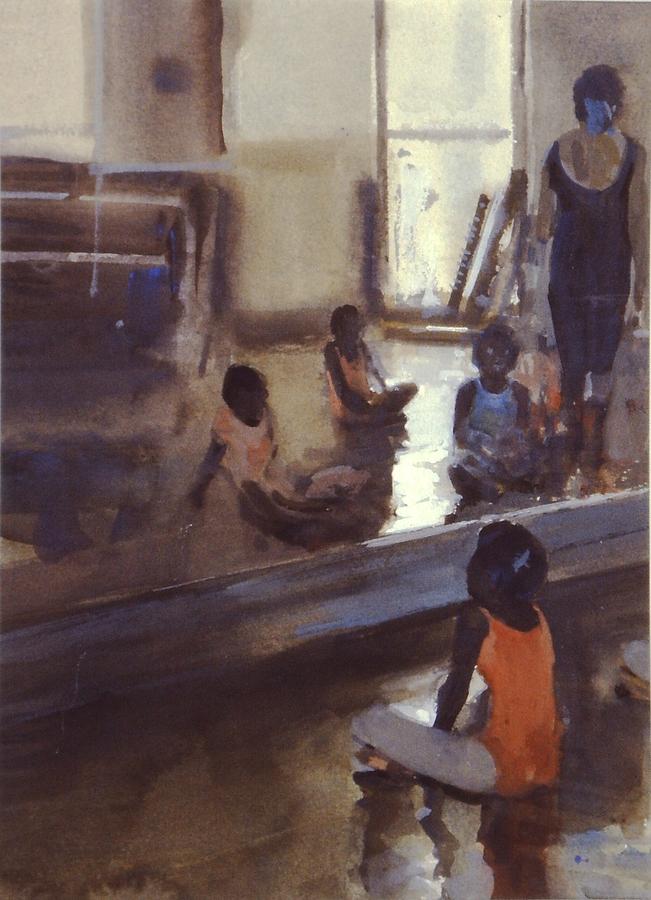 Caribbean Painting - Dance Class by Charles Hawes