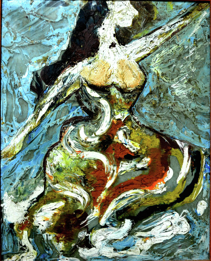 Dance Dance And Dance-6 Painting by Anand Swaroop Manchiraju
