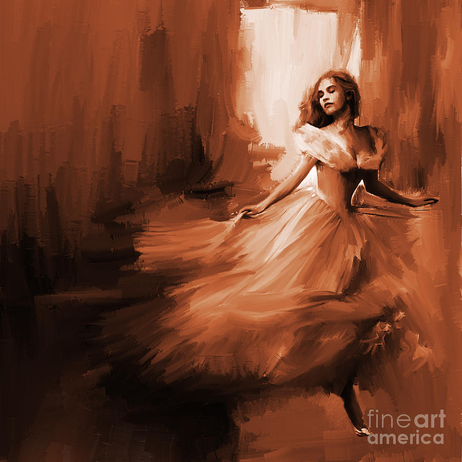 Dance in a dream 01 Painting by Gull G