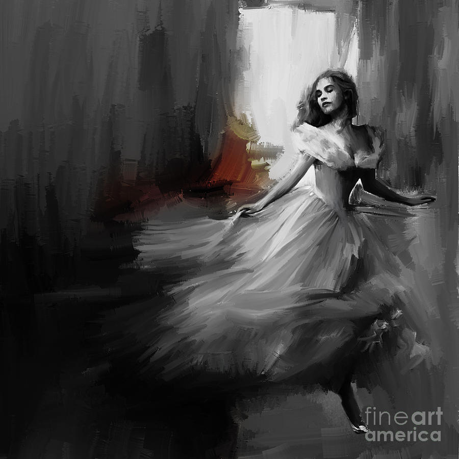 Dance Painting - Dance in a dream 03 by Gull G