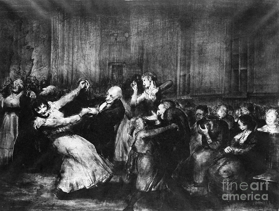 Dance In A Madhouse Painting by Granger