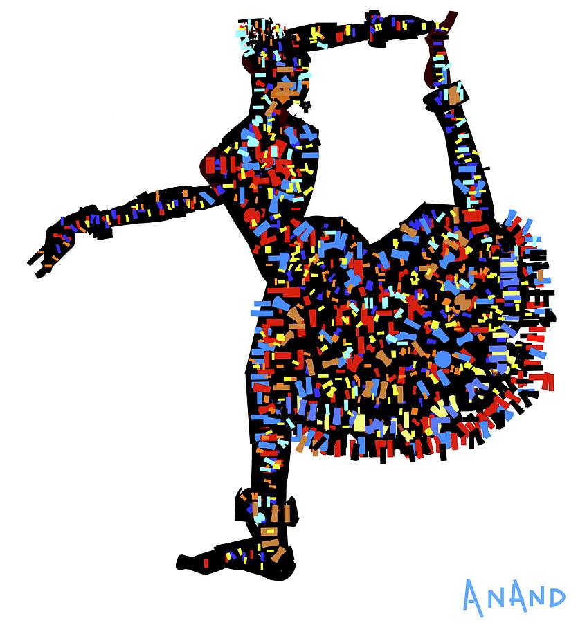 Dance In Colors-6 Digital Art by Anand Swaroop Manchiraju