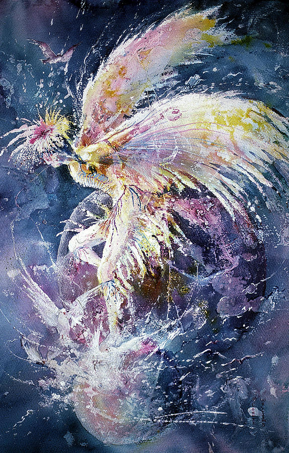 Dance In Flight Painting by Connie Williams