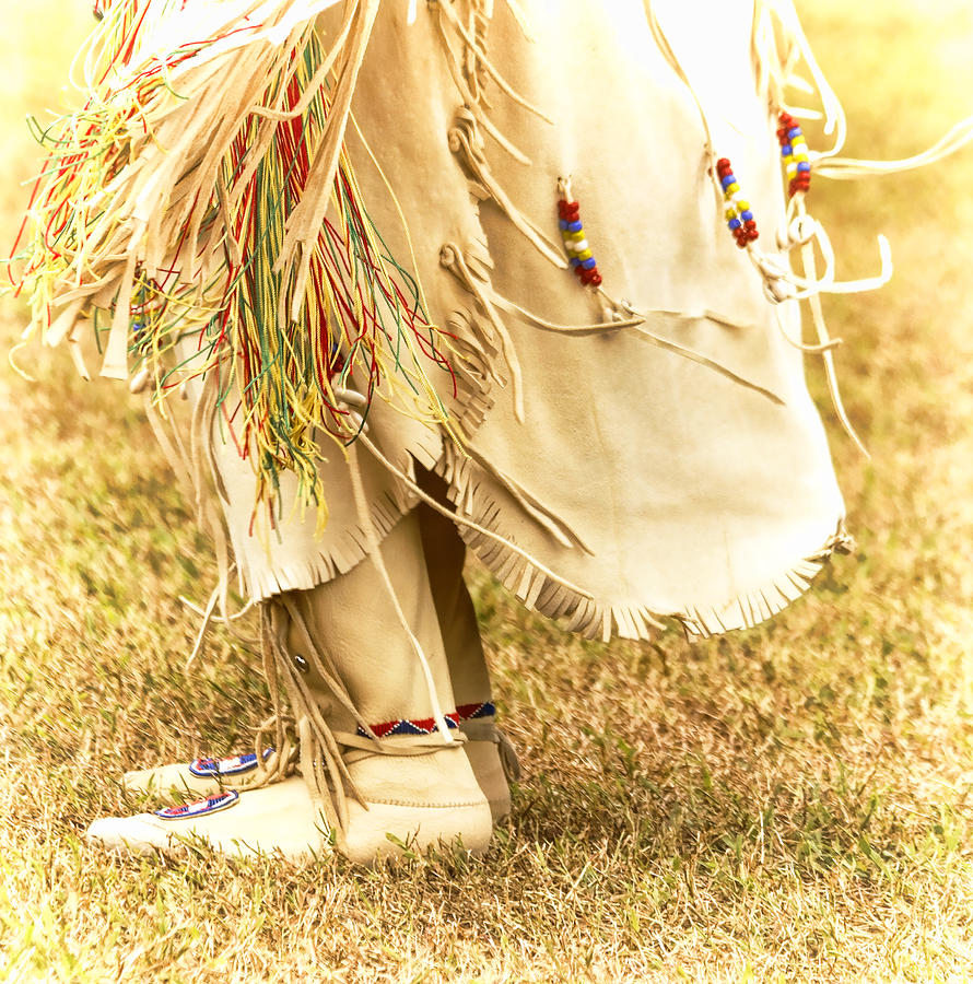 Dance in My Moccasins  Photograph by Ola Allen