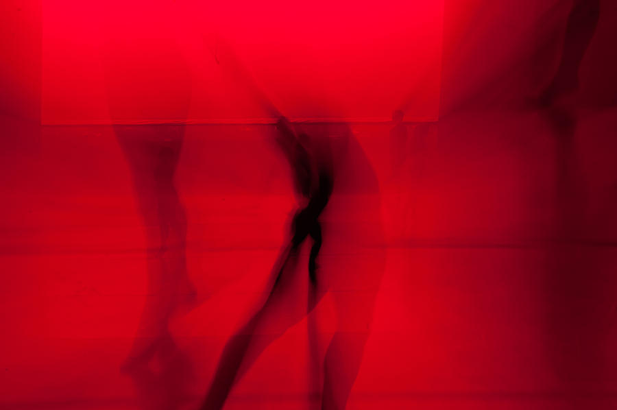 Abstract Photograph - Dance in Red by Scott Sawyer