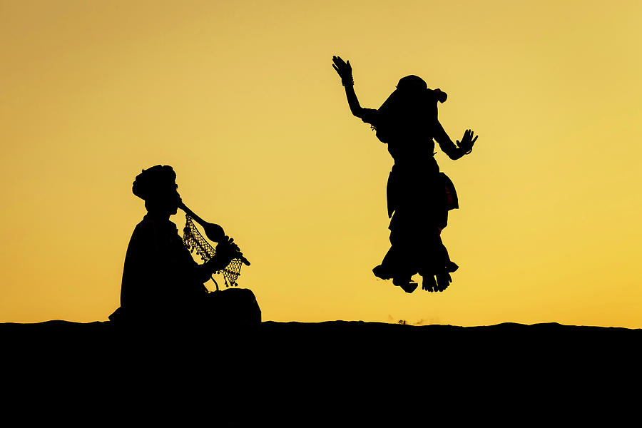 Dance in the dunes, Jaisalmer by Mahesh Balasubramanian Dance in the dunes, Jaisalmer by Mahesh Balasubramanian