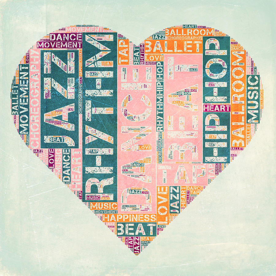 Brandi Fitzgerald Digital Art - Dance Love by Brandi Fitzgerald