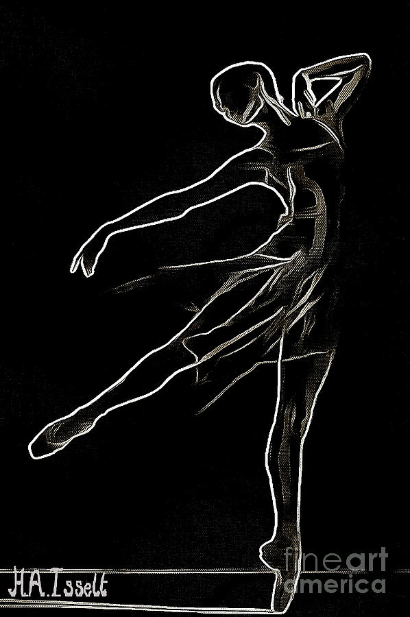 Dance of Elegance Digital Art by Humphrey Isselt