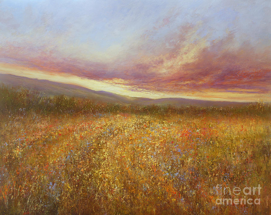 Dance of Light - SOLD Painting by Valerie Travers