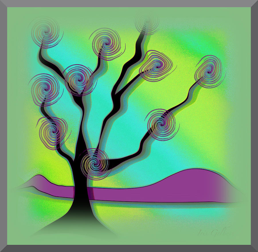 Dance of the Tree Digital Art by Iris Gelbart