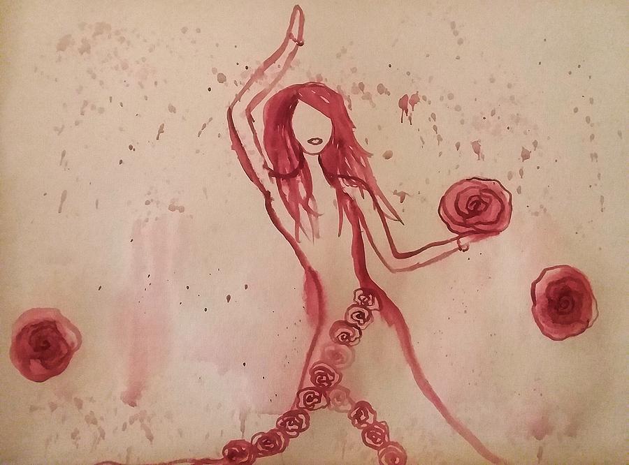 Dance of Womanhood Painting by Vale Anoai