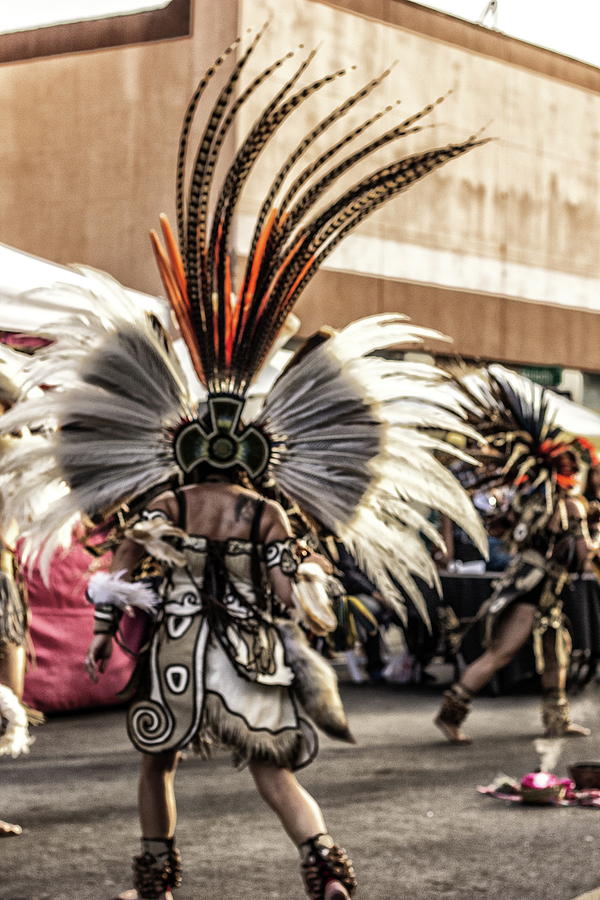 Aztec Dancer Photograph - Dance Portrait by Ellen Berrahmoun