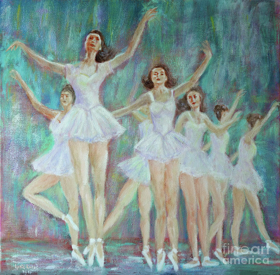 Dance Rehearsal Painting by Lyric Lucas