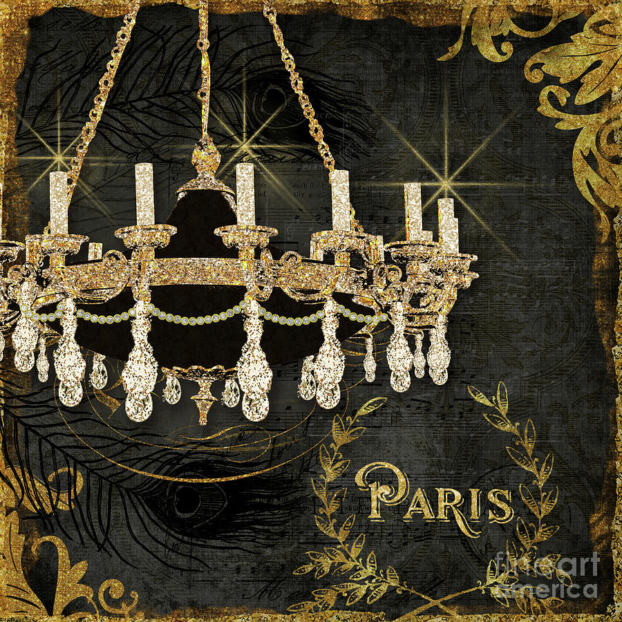 Paris Painting - Dance the Night Away 2  by Audrey Jeanne Roberts