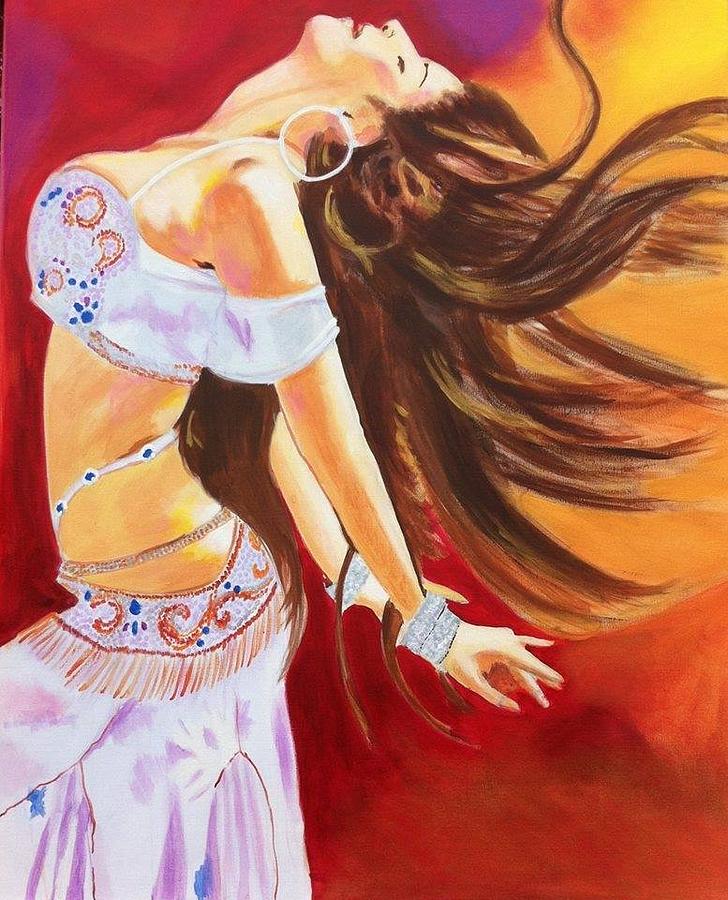 Dance to be Free Painting by Yvonne Payne