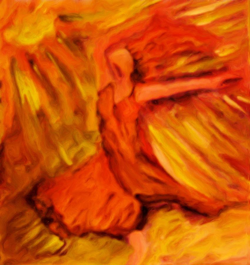 Dance with the sun Painting by Shelley Bain