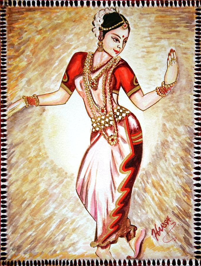 Abstract Painting - Dancer 1 by Harsh Malik