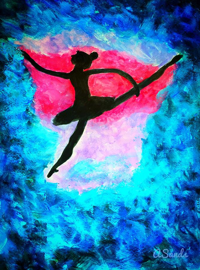 Dancer Dream Painting by Anne Sands