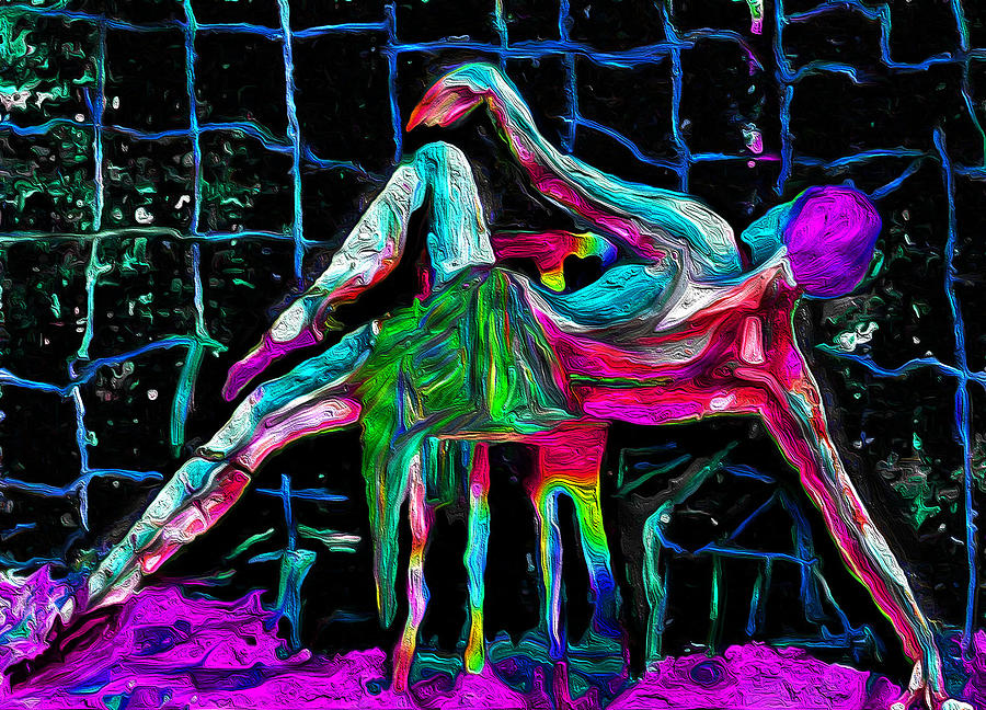 Dancer II Digital Art by Phillip Mossbarger