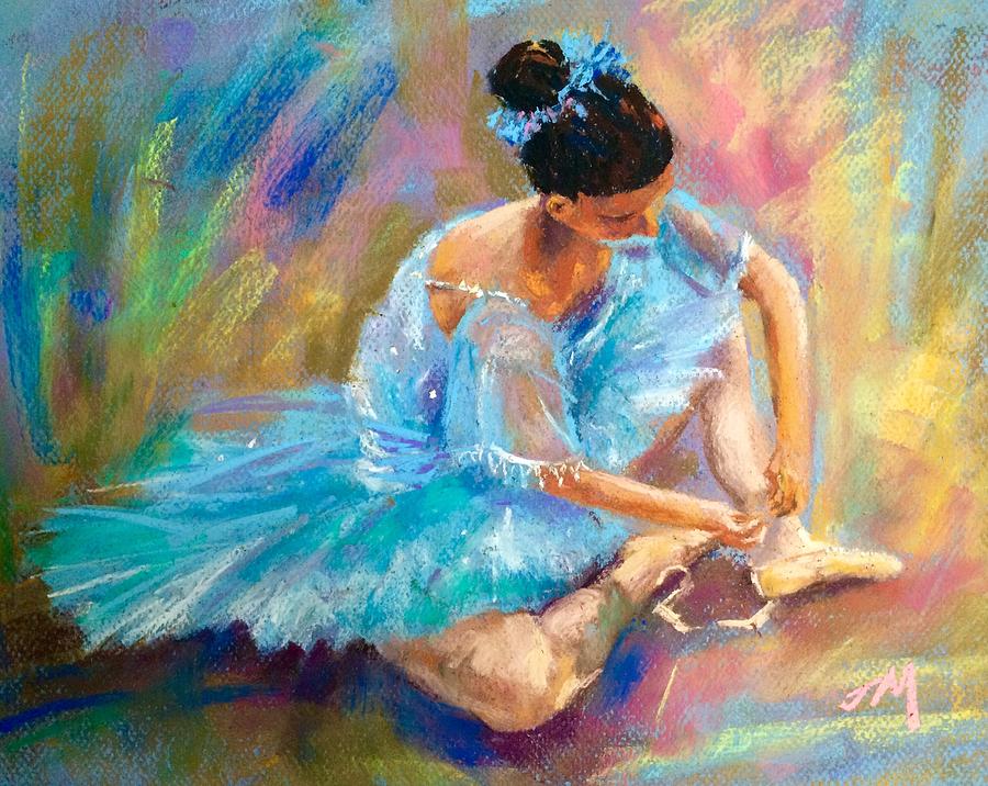 Dancer Painting by Jieming Wang