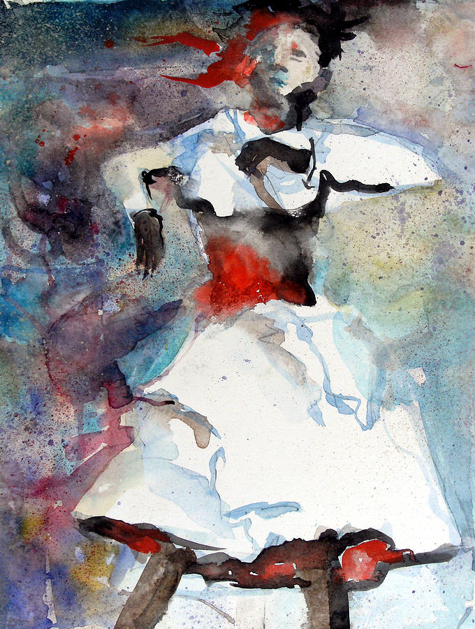 Dancer Painting by Mindy Newman