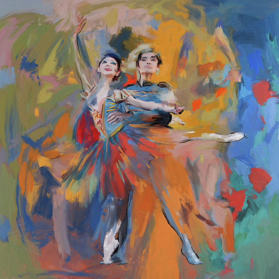 Dancers 278 1 Painting by Mawra Tahreem