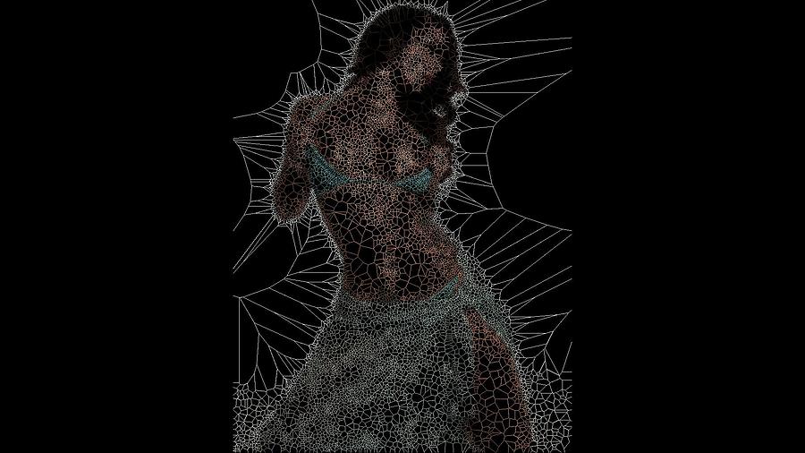Dancing Alien Digital Art by Stephane Poirier