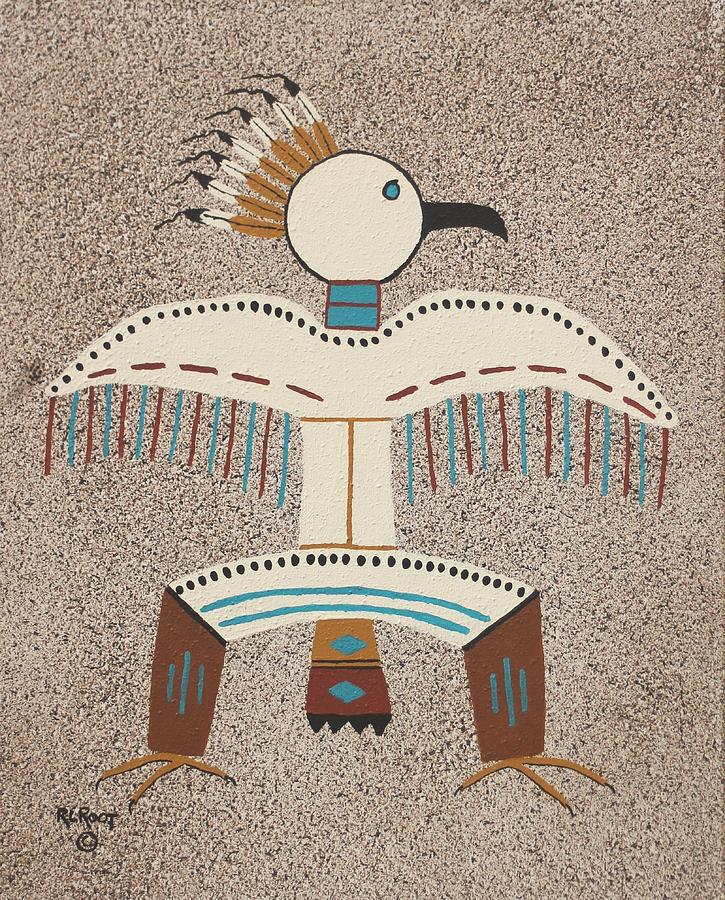 Dancing Eagle Painting by Ralph Root